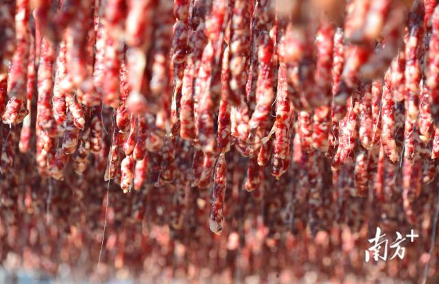 國家地理標志保護產(chǎn)品東陂臘味。黃津 攝