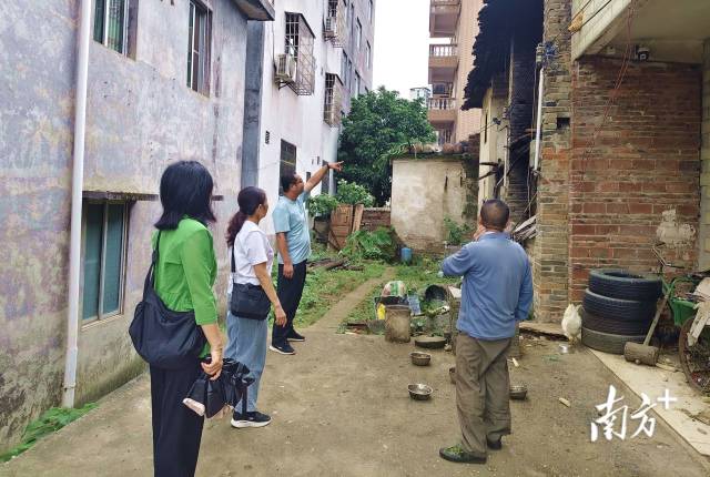 人大代表入戶走訪聽民聲。