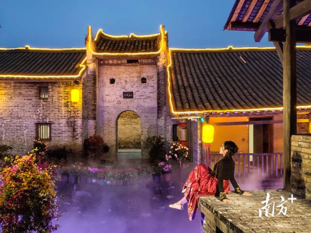 東陂前江鋪爆火朋友圈。謝慶華 攝